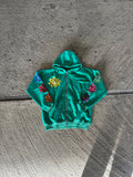 Green Blossom zipup