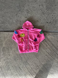 Pink blossom zipup